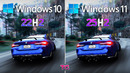 Windows 10 22H2 vs Windows 11 25H2 – Gaming in 2025