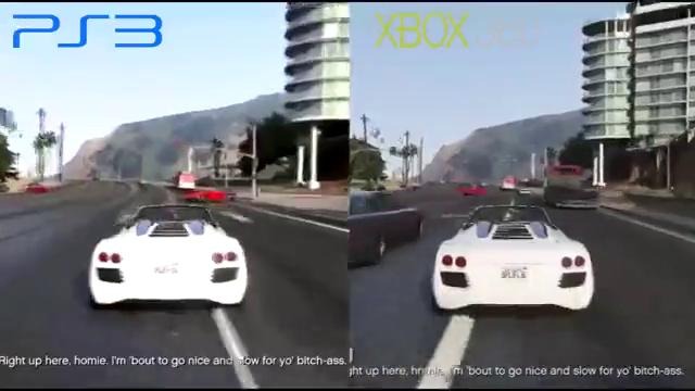 Grand Theft Auto V – Graphics Comparison (PS3 vs XBOX360)