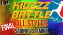 [All Styles] Sabina vs. Amina – FINAL | KIDZZZ Battle