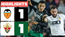 VALENCIA CF 1 – 1 ELCHE CF | RESUMEN LALIGA EA SPORTS