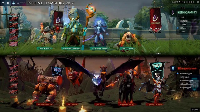 SGe vs KG 28.10.2017 #1 (BO3) ESL One Hamburg 2017 Group B LAN Day 3