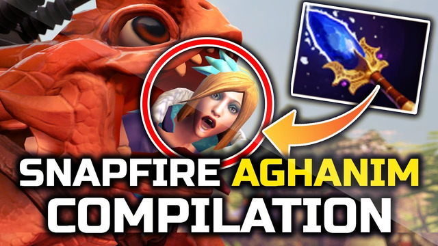 MOST EPIC & BEST Snapfire Aghanim’s Scepter PLAYS ft. 200 IQ Illusion Play – Patch 7.25 Dota 2