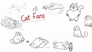 Фанаты кота Саймона рисуют (ч. 1)