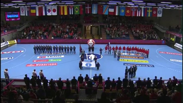 Организаторы ЧЕ по гандболу перепутали гимн Норвегии