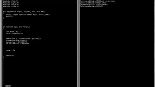 C Programming in Linux Tutorial #085 – - Segmentation fault- handling