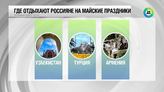 Где отдыхают россияне в мае 2022 года. В лидерах- Узбекистан