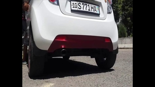 Spark 771 Звук выхлопа Turbo in Tashkent 2015 By MikO МирАт Parth №2