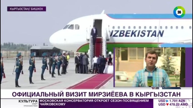 Исторический визит. Атамбаев и Мирзиеев провели встречу в Бишкеке – МИР24