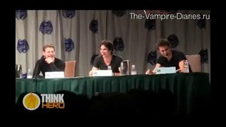 The Vampire Diaries at DragonCon part 2 (Русские субтитры)