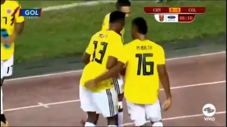 (480) Китай – Колумбия | Товарищеские матчи 2017 | Обзор матча
