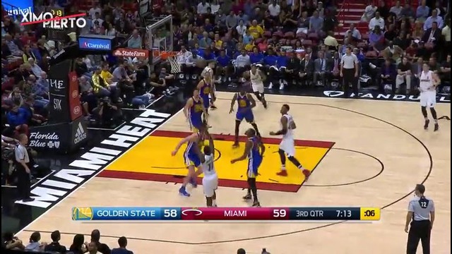 NBA 2017: Golden State Warriors vs Miami Heat | Highlights | Jan 23, 2017