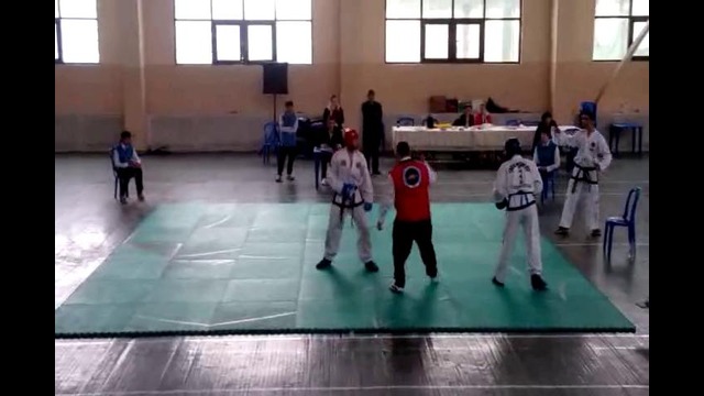 Бой 2 раунд 1 чемпионат узбекистана по таеквондо итф вес 70кг взрослые