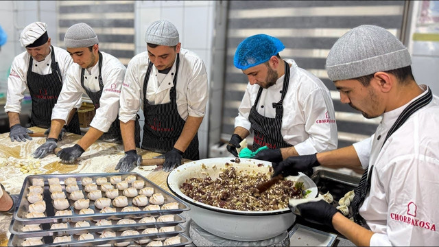 CHORBAXOSA! 7,000 Manti a Day?! Inside the Busiest Dumpling Shop. Uzbekistan’s Legendary Manti Shop