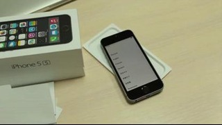 IPhone 5s. Распаковка и первый взгляд