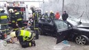 ДТП на месте работают спасатели