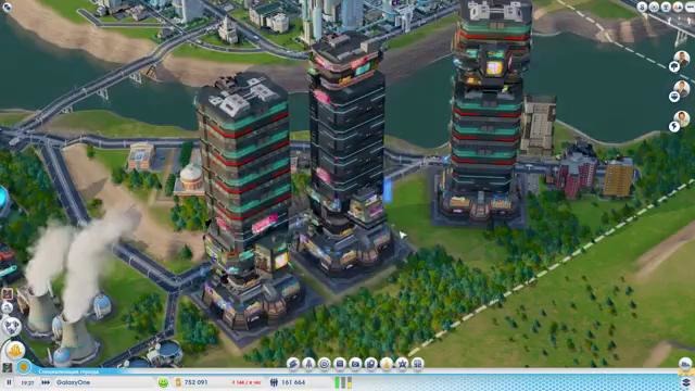 SimCity- Города будущего #22 – Элитная Мегабашня в GalaxyOne
