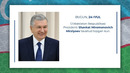 24 iyul O‘zbekiston Respublikasi Prezidenti Shavkat Miromonovich Mirziyoyev tavallud topgan kun