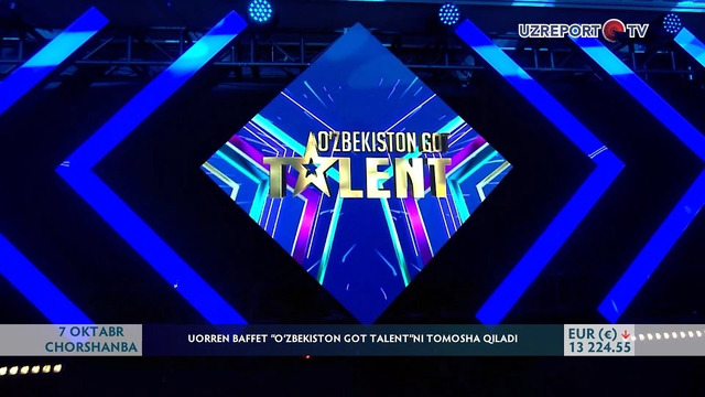 Uorren Baffet “O‘zbekiston Got Talent”ni tomosha qiladi