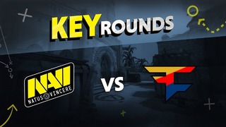 Key rounds NAVI vs FaZe on Mirage @ ESL Pro League S7
