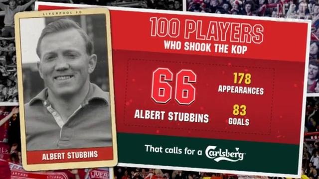 Liverpool FC. 100 players who shook the KOP #66 Albert Stubbins