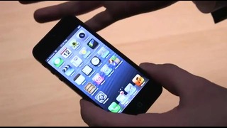 Apple iPhone 5 hands-on demo