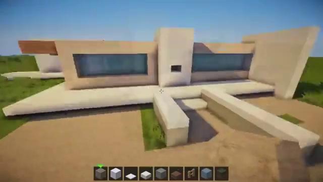 Minecraft- Как построить Modern House #1