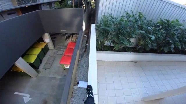 Late for school parkour pov