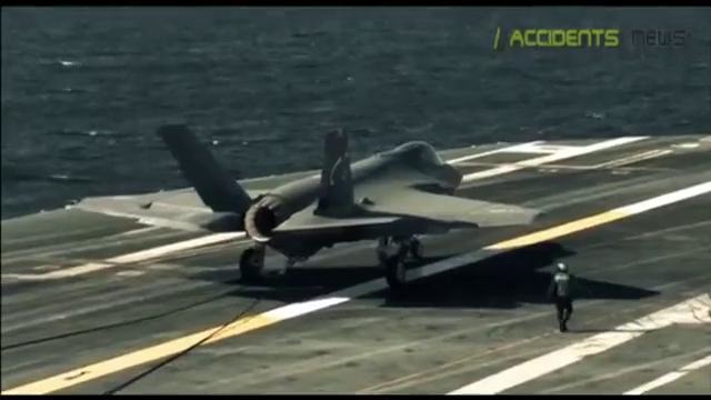 Новый истребитель-бомбардировщик ВМС США F-35