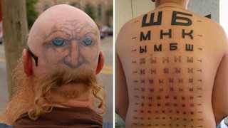 60 самых смешных и нелепых татуировок в мире