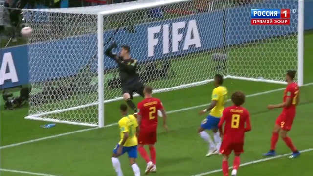 (HD) Бразилия – Бельгия | Чемпионат Мира 2018 | 1/4 финала