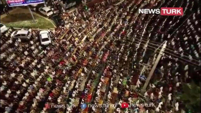 Видео с дрона. Мечеть "Мирзо Юсуф" Лайлатуль-Кадр
