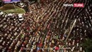 Видео с дрона. Мечеть "Мирзо Юсуф" Лайлатуль-Кадр
