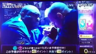 Bob Sapp vs Fedor Emelianenko Arm Wrestling contest in Japan 2013