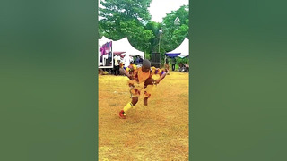 Nigerian Dancer Performs Lively Traditional Dance