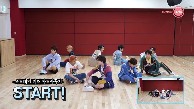 [Dance Practice ] Stray Kids – My Pace (Part Switch)