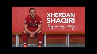 Первый день Шакири в Liverpool FC