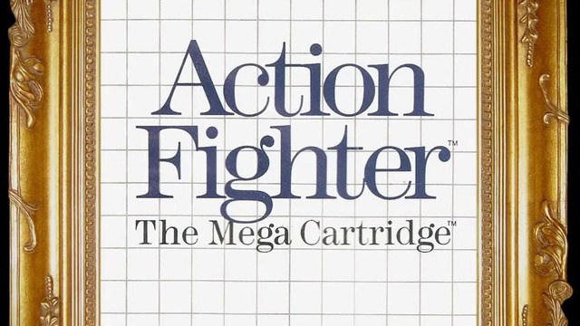 AVGN׃ Bad Game Cover Art 4 – Action Fighter (Sega Master System)
