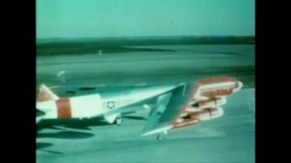 Посадка самолета B-52 Stratofortress без киля