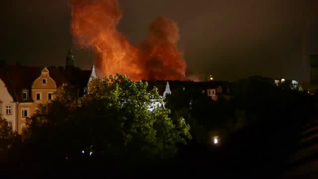 В Мюнхене саперы взорвали 250-килограммовую бомбу