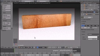 Blender Tutorial Wood Chipping Text Animation