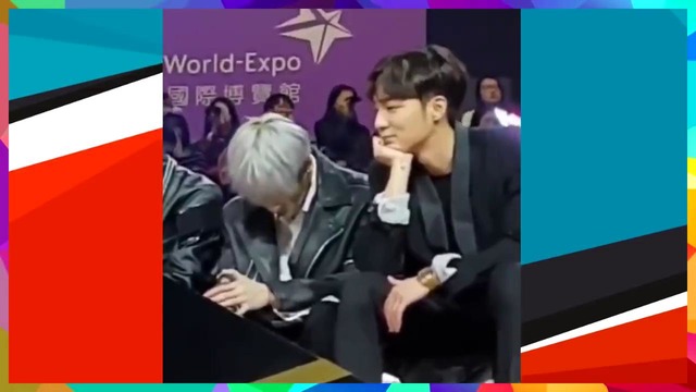 Idols crying during BTS Emotional Speech in MAMA 2018 (Wanna One, Twice, etc)