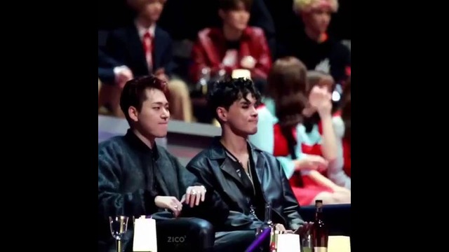 021216 @MAMA2016 Zico and Dean reaction Twice