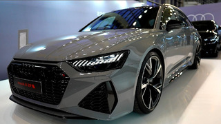 НОВЫЙ 2023 Audi RS 6 Avant | V8 591hp Luxury Wagon в деталях 4k