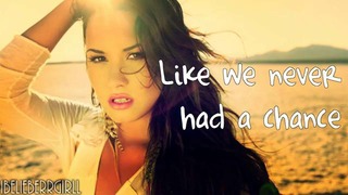 Demi Lovato-Skyscraper Lyrics