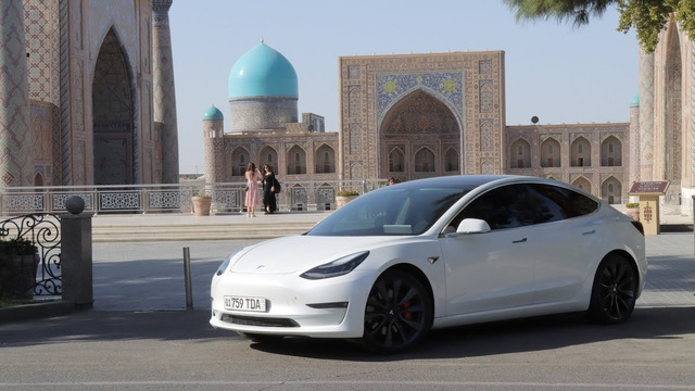 Tesla Model 3 Performance haqida videotahlil va Samarqandga sayohat