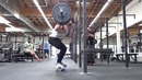 Squatting 315 on a WHAT Futuristic Squats Bradley Martyn