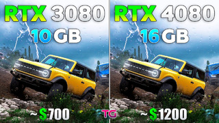 RTX 3080 vs RTX 4080 – Test in 10 Games