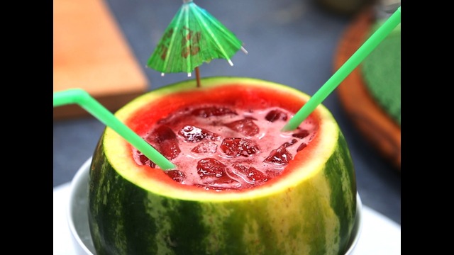 Soju Watermelon Cocktail (수박소주)