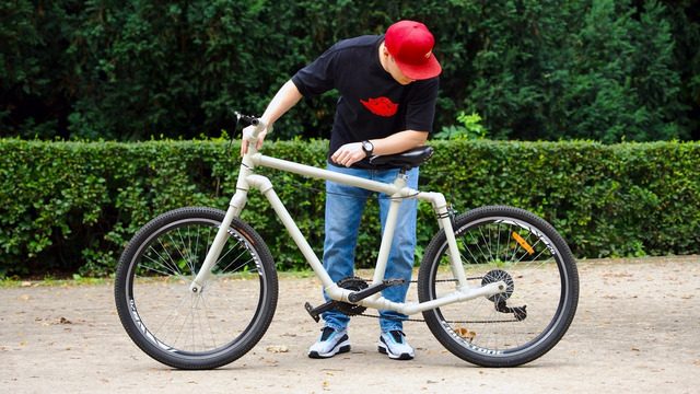 I Built a Fully Functional Bike from PVC Pipes at Home