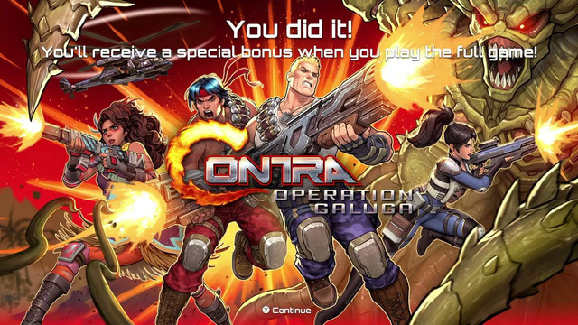 Contra Operation Galuga – Gameplay